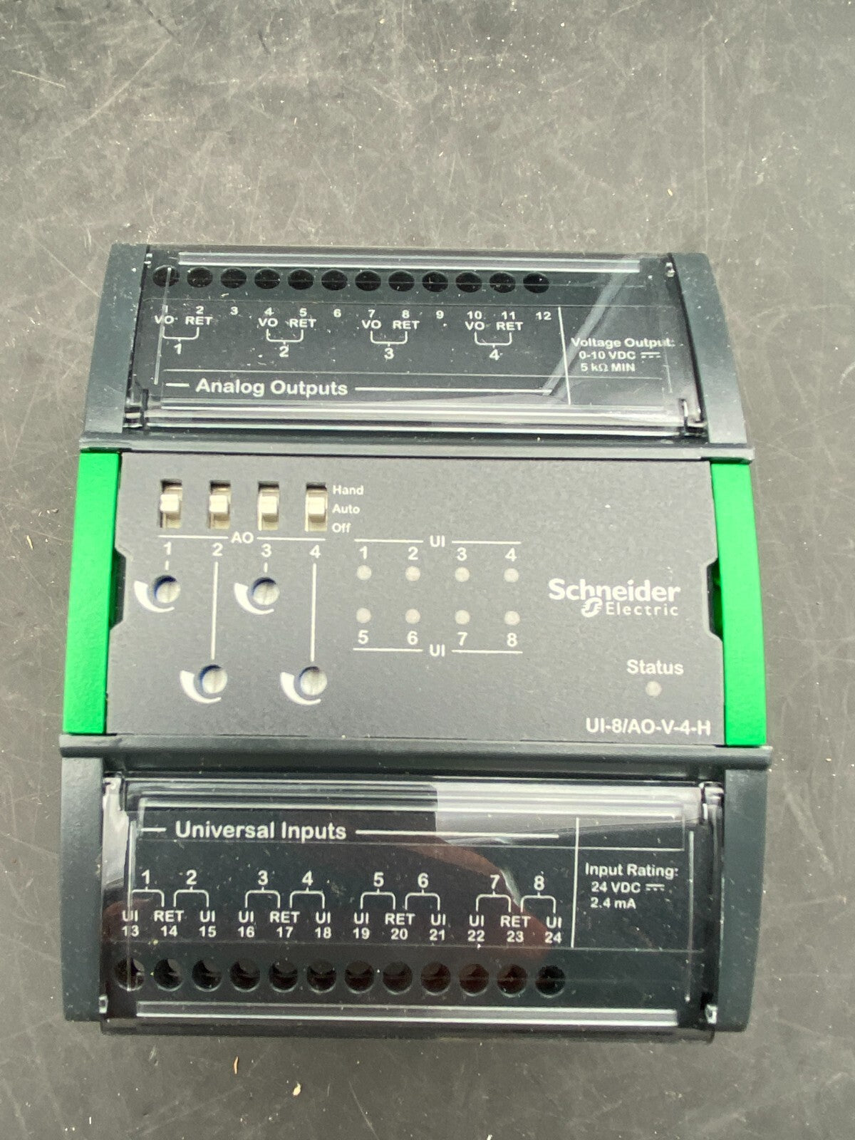 SCHNEIDER ELECTRIC SXWUI8V4H10001 IN/OUT MODULE 8E UI-8/A0-V-4-H