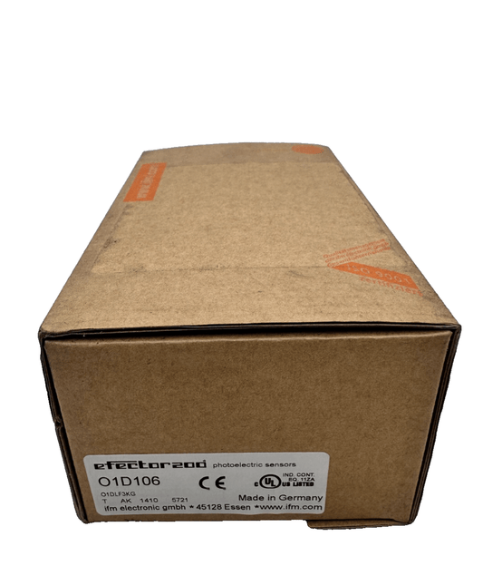 IFM EFFECTOR200 O1D106 PHOTOELECTRIC SENSOR - KLR Automation
