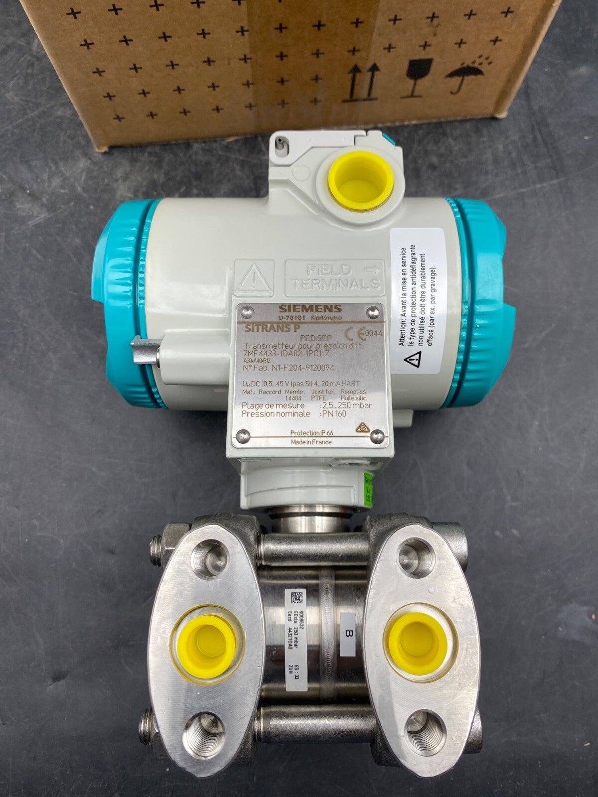 SIEMENS SITRANS P DSIII DIFFERENTIAL PRESSURE 7MF44331DA021PC1 - Z - KLR Automation