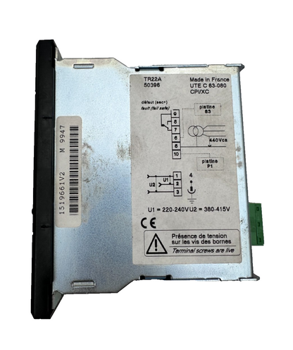 MERLIN GERIN 50396 TR22A VIGILOHM CONTROLEUR PERMANANT