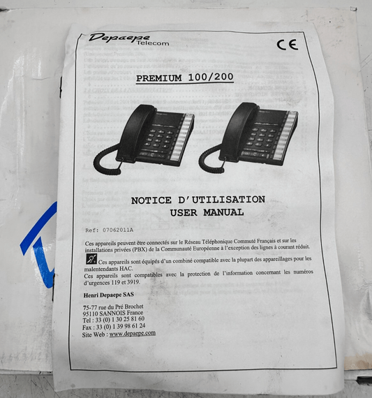 DEPAEPE TELECOM PREMIUM 200 NOIR - KLR Automation