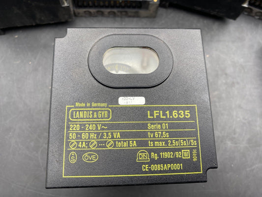 1pc x LANDIS GYR LFL1.635 SERIE 01 GAS BURNER CONTROLLER - KLR Automation