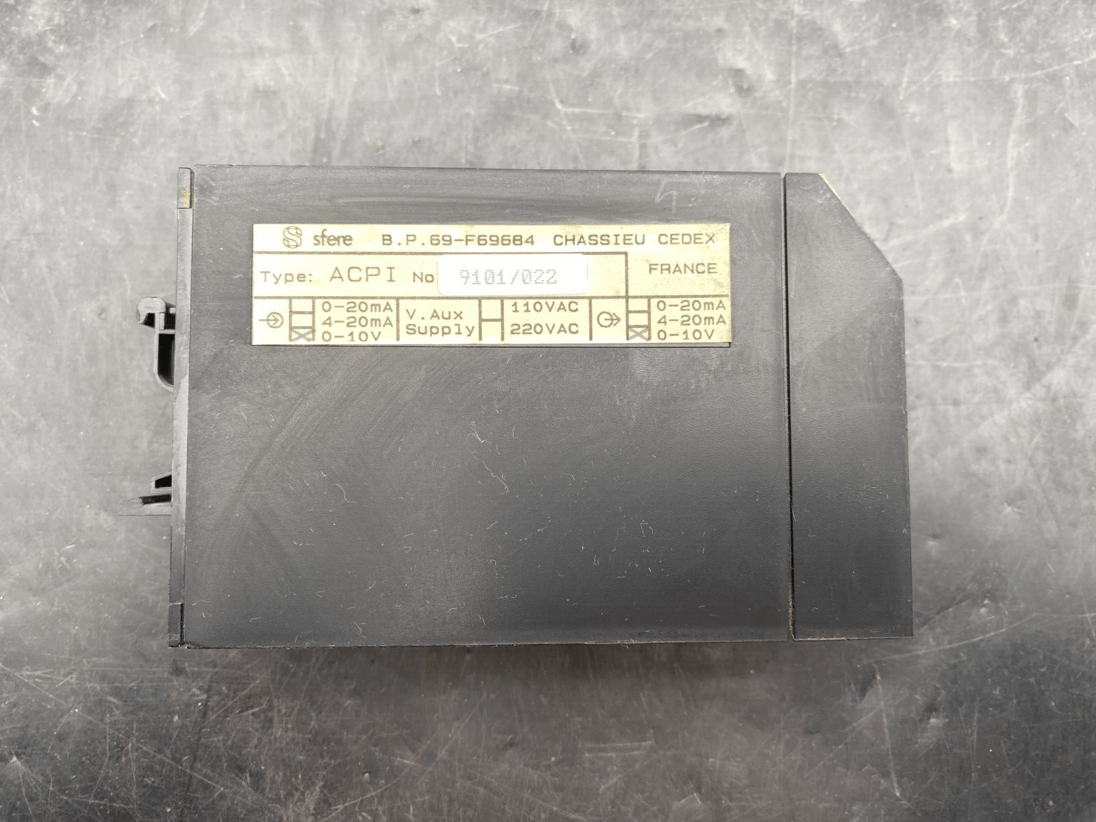 SFERE AT20 TYPE ACPI TRANSMETTEUR DE COURANT x1pc - KLR Automation