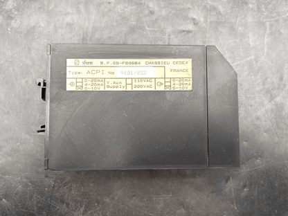 SFERE AT20 TYPE ACPI TRANSMETTEUR DE COURANT x1pc - KLR Automation