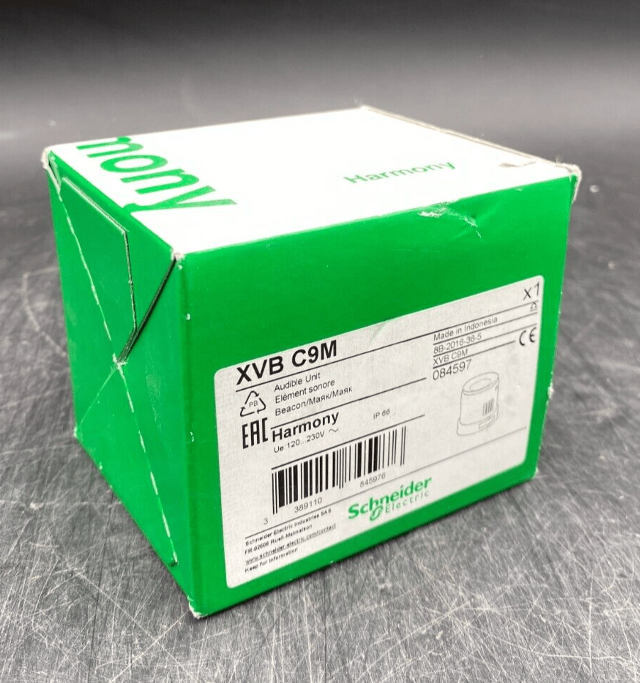 NEW SCHNEIDER ELECTRIC XVBC9M 084597 AUDIBLE UNIT - KLR Automation