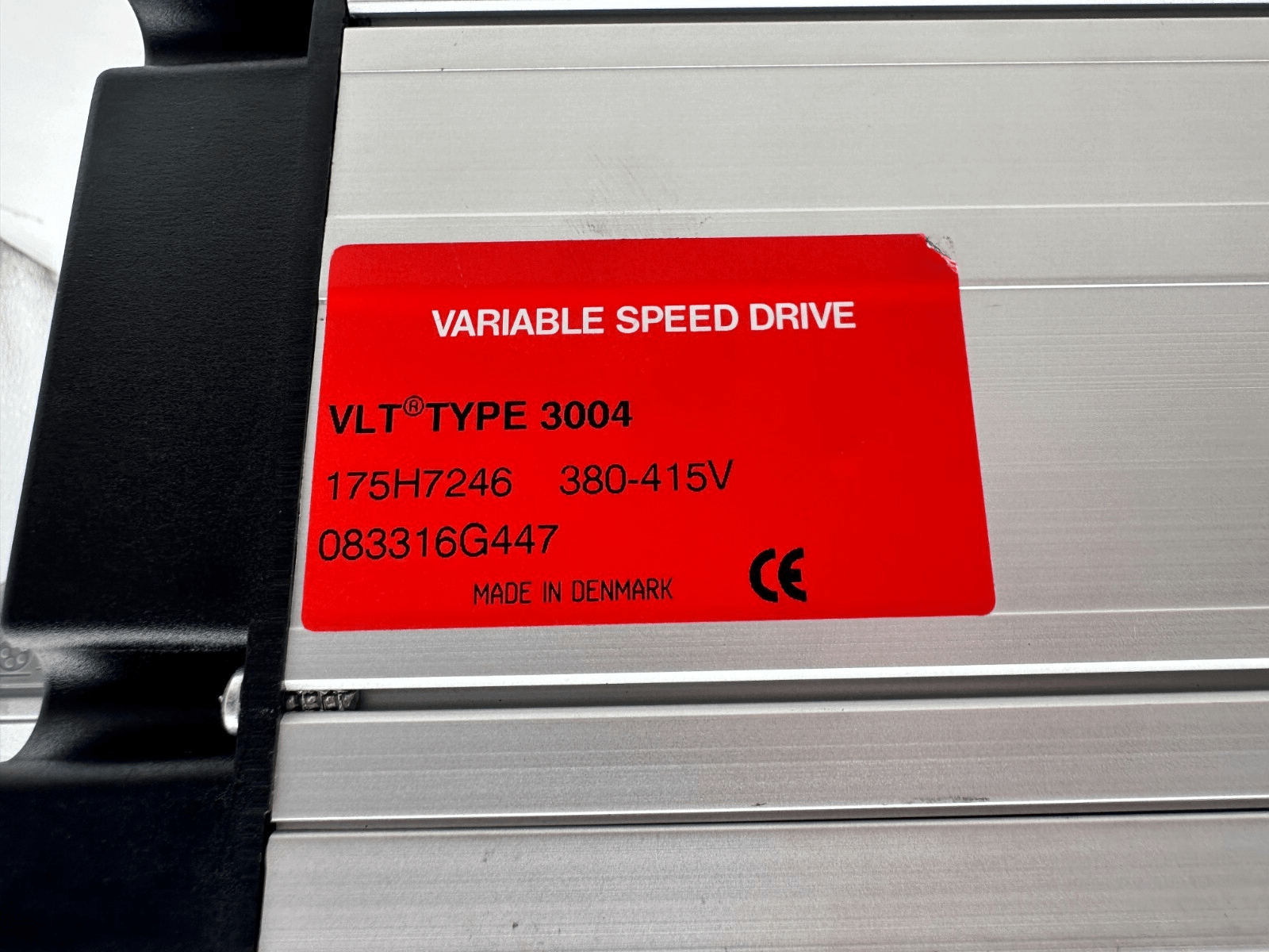 DANFOSS VLT 3004 VLT 3000 175H7246 380 - 415V 083316G447 VARIABLE SPEED DRIVE - KLR Automation