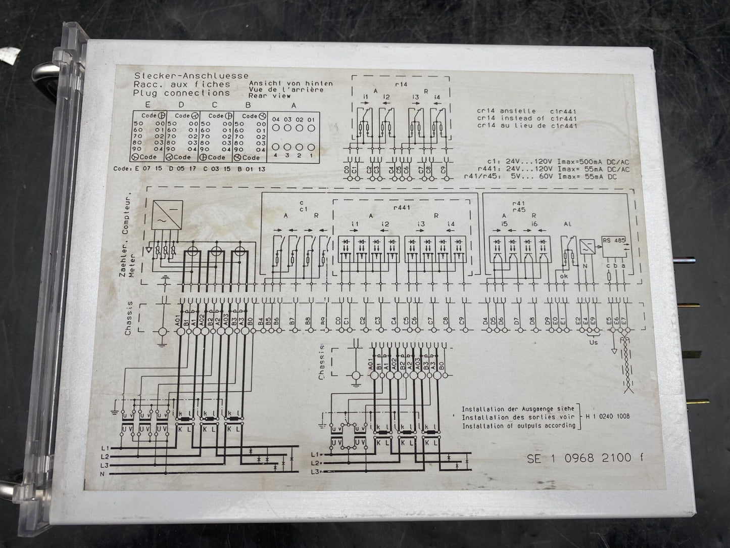 LANDIS GYR SIEMENS ZMU202C ( ZMQ202C ) 73 719 325 ZMU202C.4c1r441r41f9 - KLR Automation