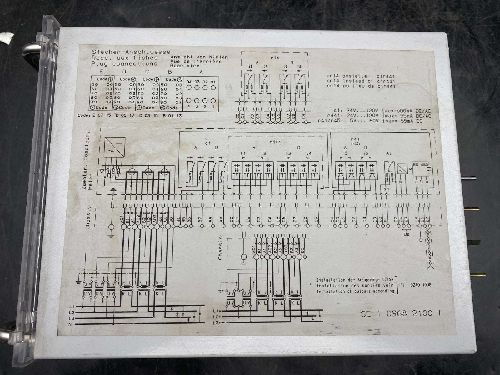 LANDIS GYR SIEMENS ZMU202C ( ZMQ202C ) 73 719 325 ZMU202C.4c1r441r41f9 - KLR Automation
