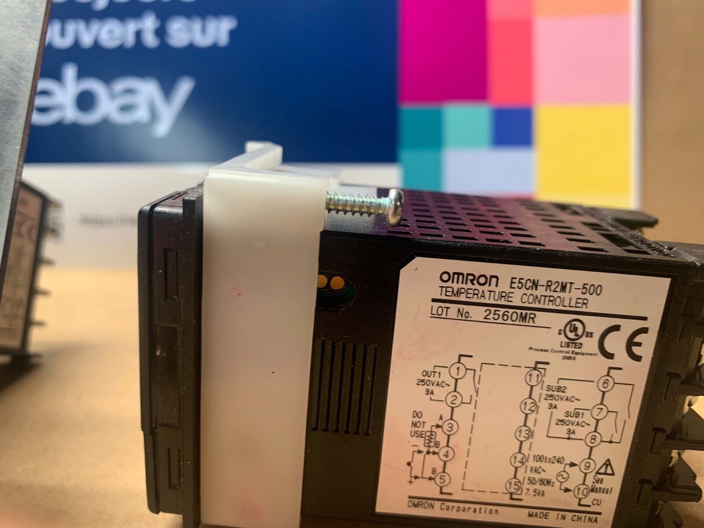 Lot de 2 piece /  Omron / Temperatur Controller / Typ: E5CN-R2MP-500