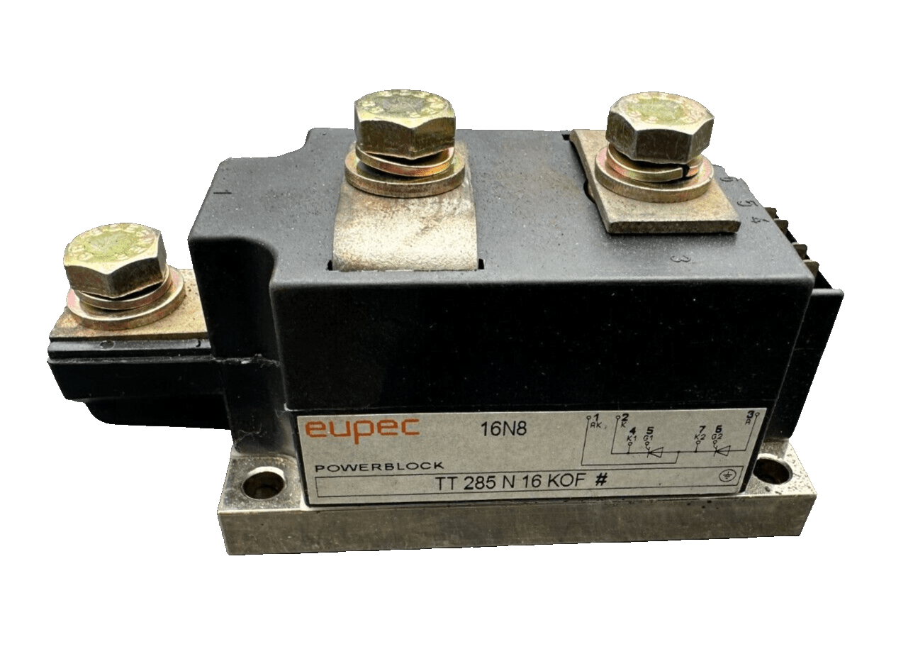 EUPEC CELES TT 285 N16KOF 1009111 THYRISTOR 16N8 - KLR Automation