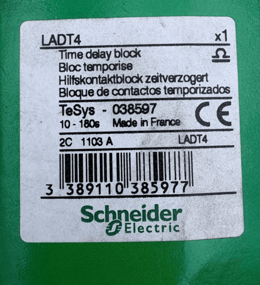 SCHNEIDER ELECTRIC LADT4 BLOC TEMPORISE x1 - KLR Automation