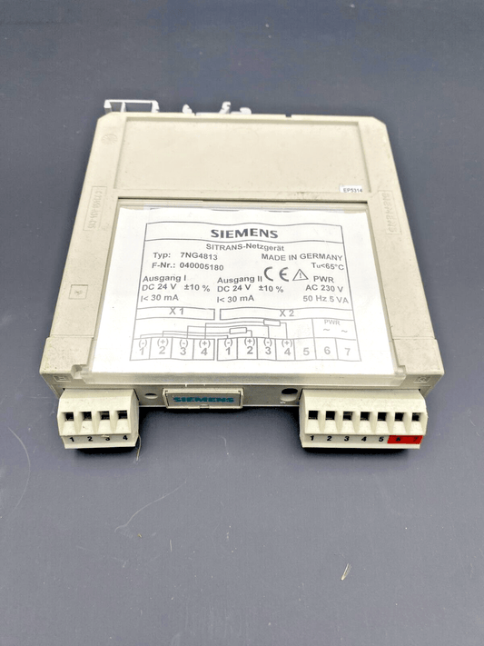 1pc x SIEMENS SITRANS 7NG4813 POWER SUPPLY 230 VAC - KLR Automation