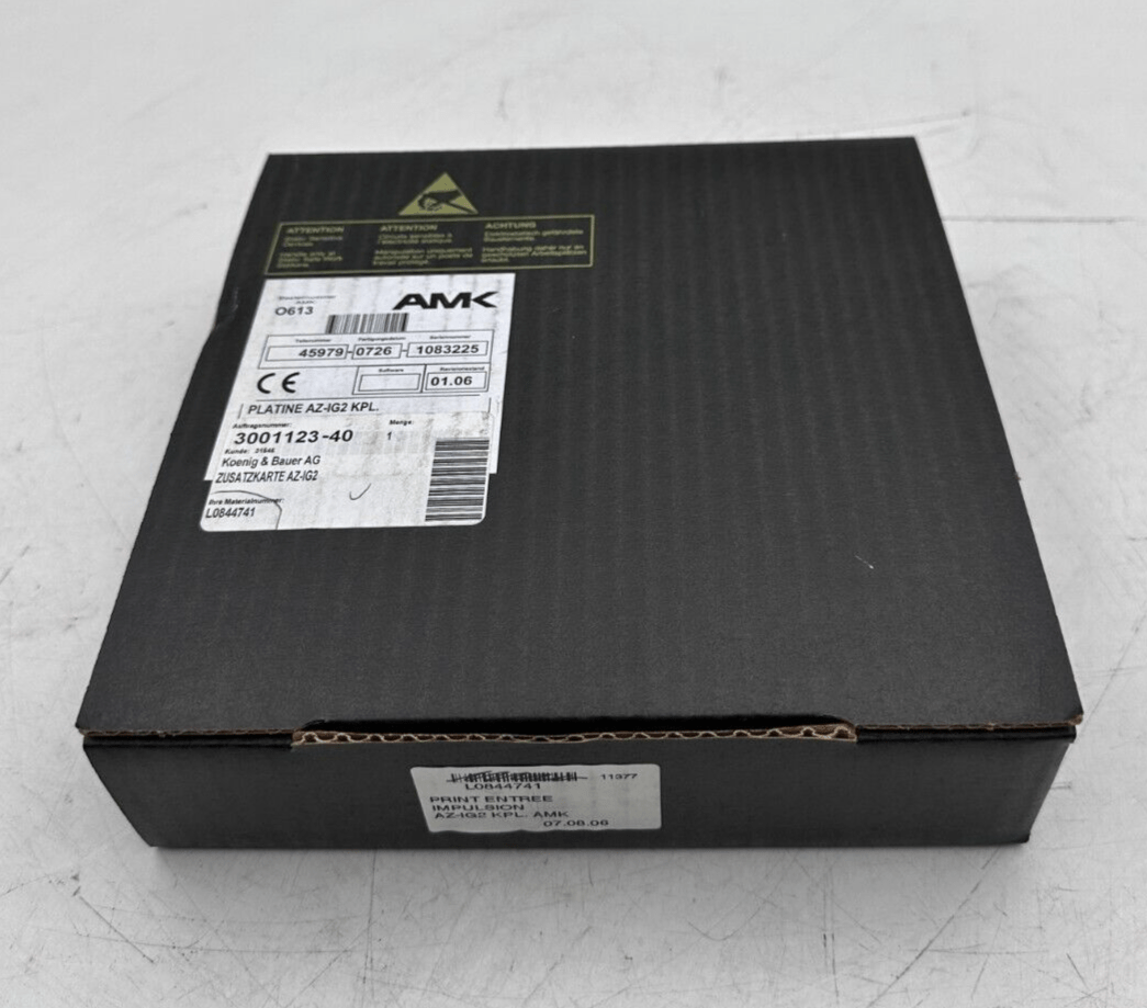 AMK AZ - IG2 CARTE REGULATEUR - KLR Automation
