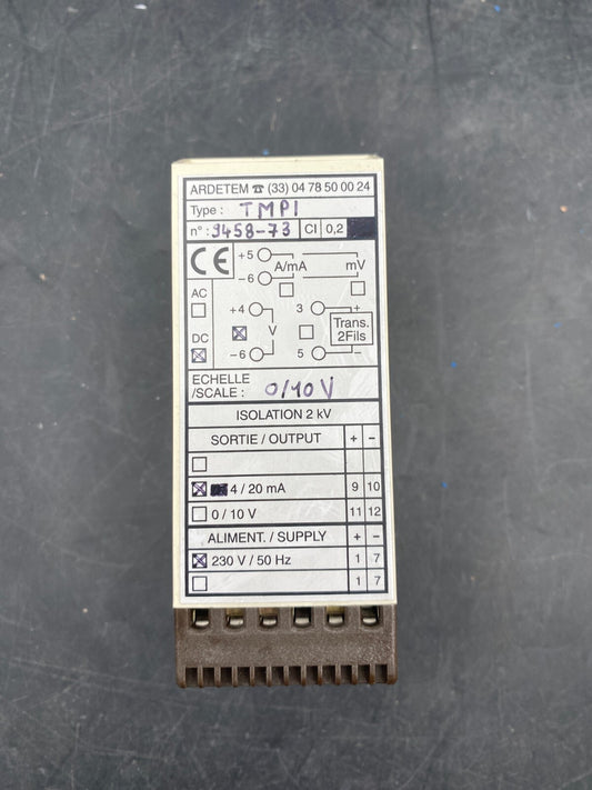 ARDETEM TMI TMPI 230V MODULE