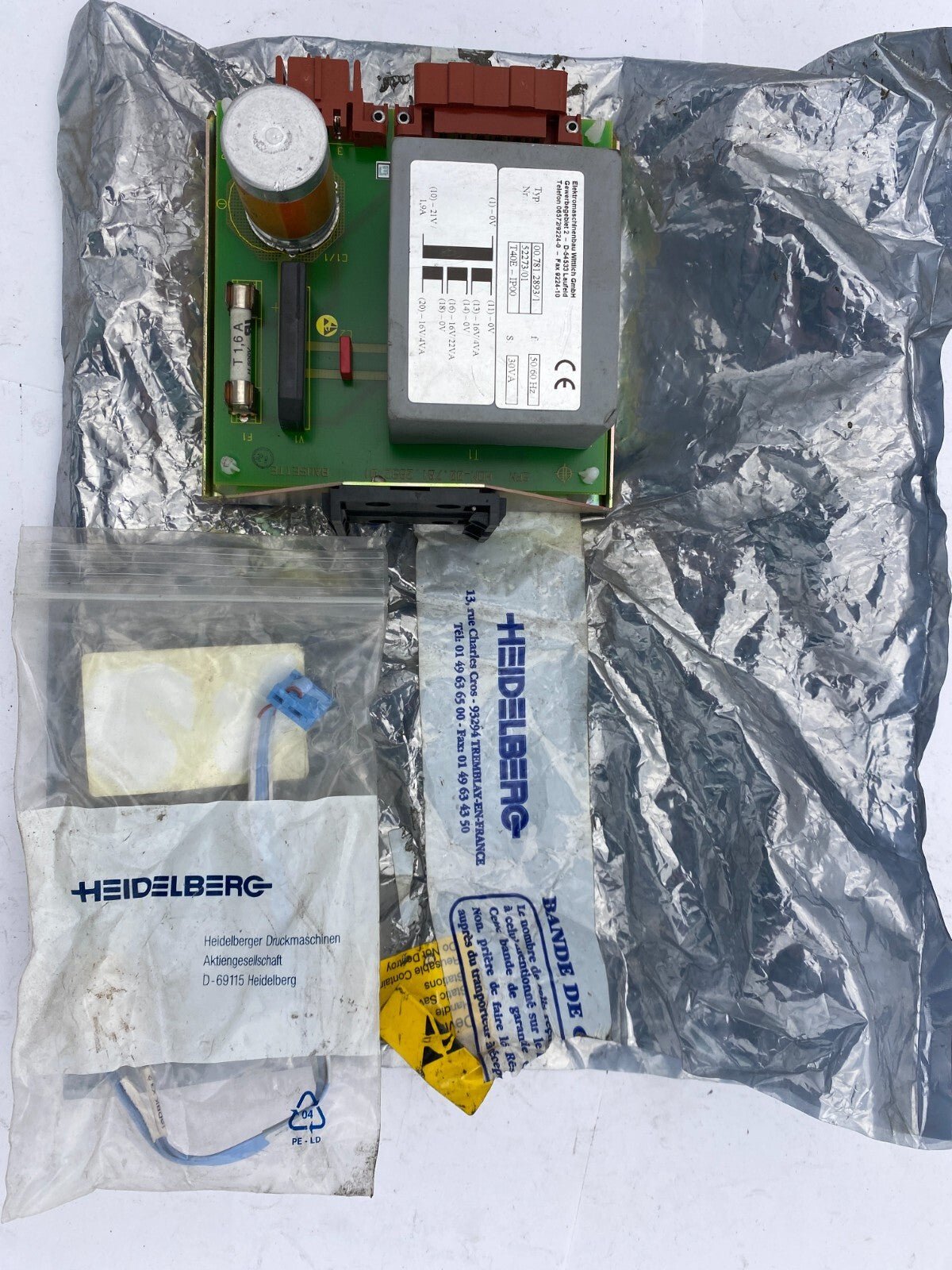 1pc x HEIDELBERG SPM BOARD HDM - 00.781.2892/01 00.781.2893 92.144.3012/01A FOR SM - KLR Automation
