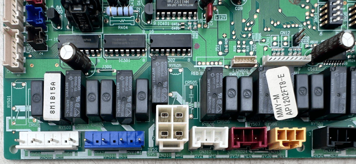 TOSHIBA 431 6V 274 4316V274 MMY - MAP1202FT8 - E PC BOARD FOR VRF INVERTER Super HRM - KLR Automation