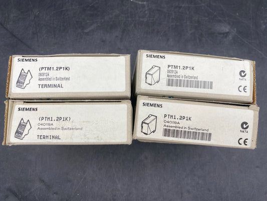 1pc x SET OF SIEMENS PTM1.2P1K MODULE + TERMINAL - KLR Automation