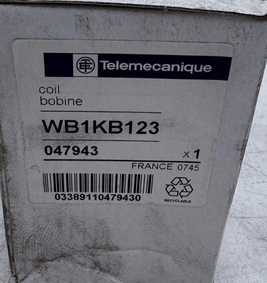 TELEMECANIQUE WB1KB123 047943 COIL x1 - KLR Automation