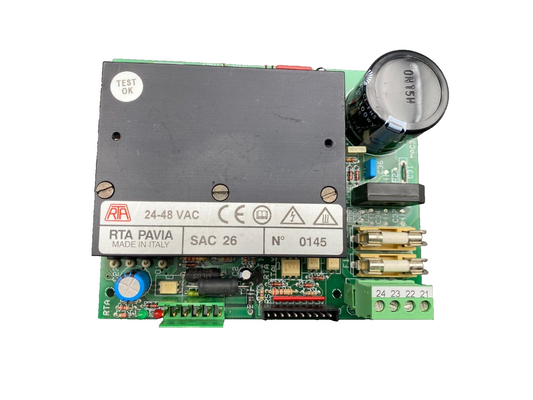 RTA PAVIA SAC 26 24-48 VAC STEPPING MOTOR DRIVE