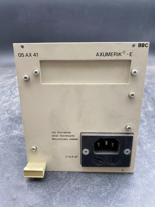 BBC 05 AX 41 AXUMERIK - E GJR5122800R0002 05AX41 BLOC D'ALIMENTATION - KLR Automation