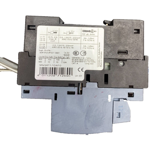 SIEMENS SIRIUS 3RV2411-1DA10