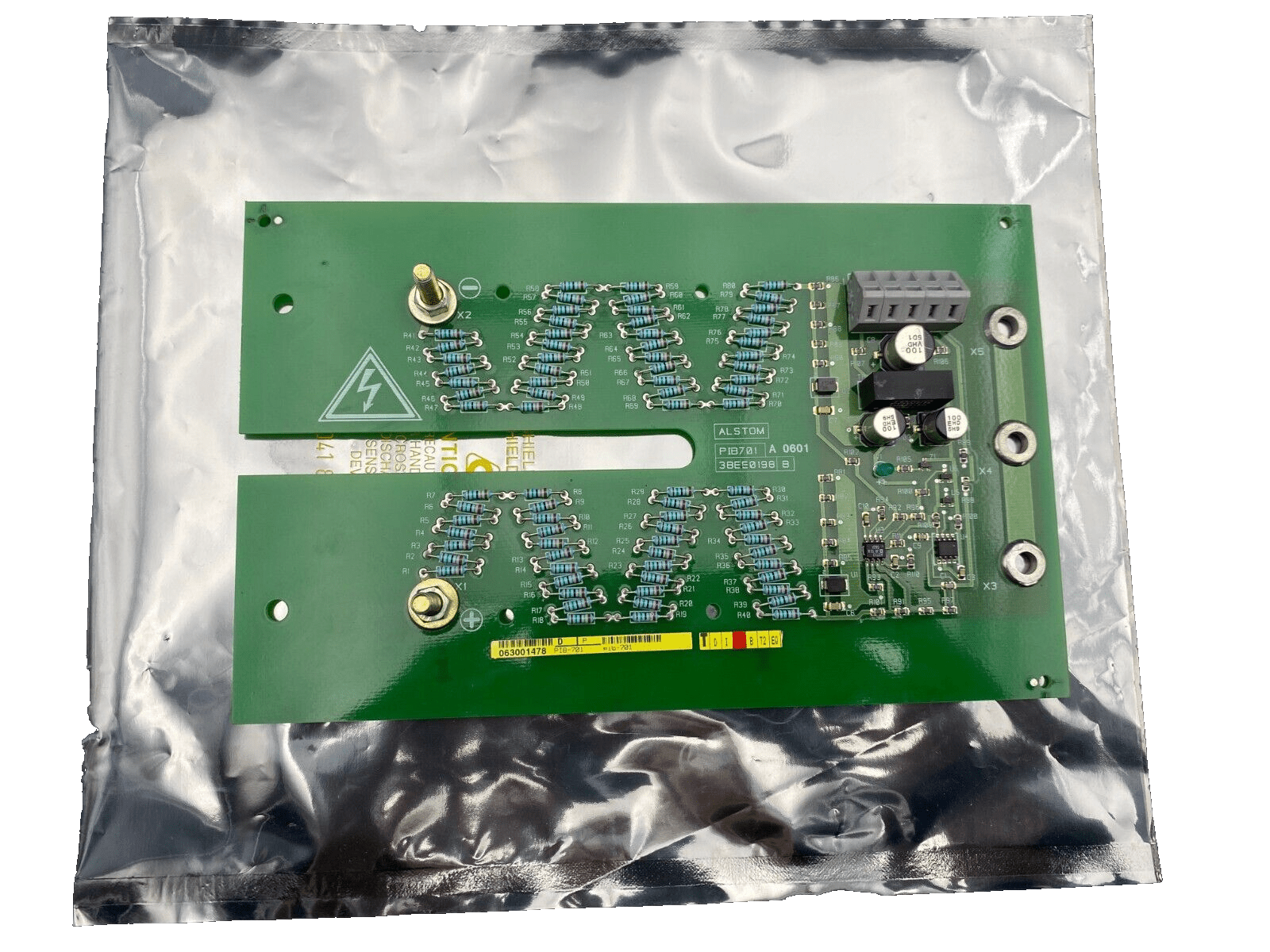 ALSTOM CEGELEC ALSPA PIB701 CONVERTEAM PCB CARD x 1 pc - KLR Automation