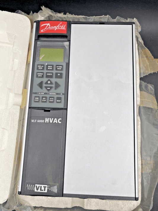 NEW DANFOSS VLT 6000 HVAC VLT6003HT4C20STR3DLF00A00C0 INVERTER 175Z7023 - KLR Automation