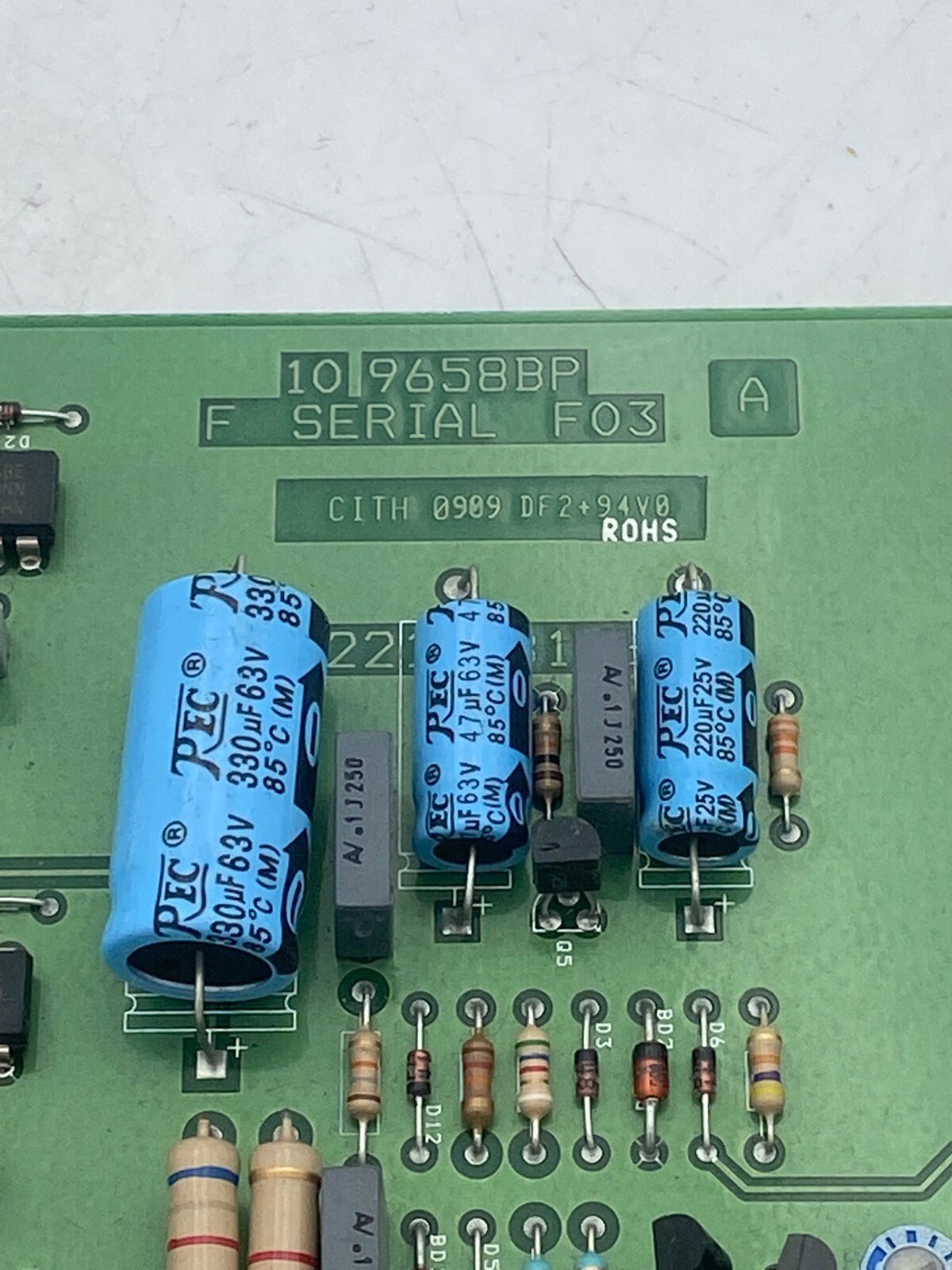 Elevator Lift Card OTIS 9658BP SERSA FOA22115FZB136 - KLR Automation