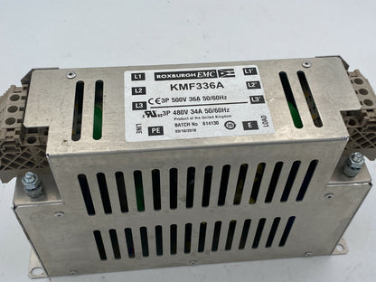 KMF336A Three Phase Mains Filter - KLR Automation