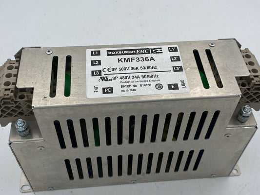 KMF336A Three Phase Mains Filter - KLR Automation