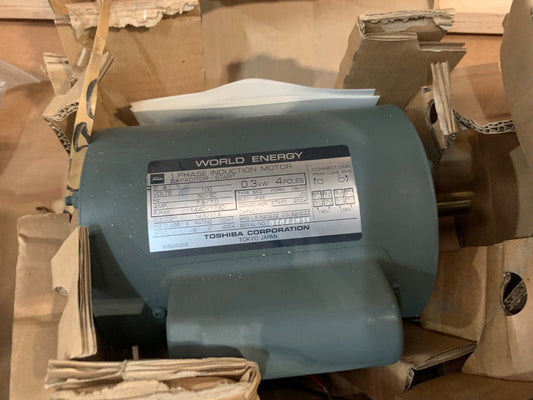 Toshiba world energy skd - dbkk9 1 phase induction motor 0,3kW 4 poles - KLR Automation