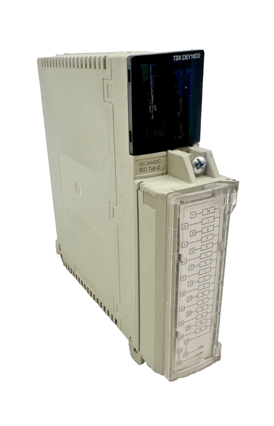 SCHNEIDER ELECTRIC TSXDEY16D2 PV:04 RL:05 16I 24VDC SINK TR.BLK + TSXBLY01 - KLR Automation