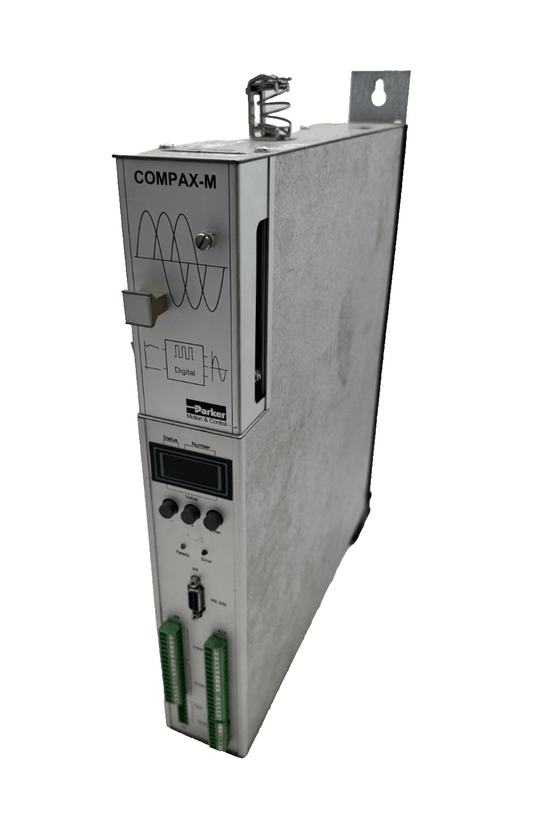 PARKER COMPAX P100M 080065 0011 951 - 100500 AC SERVO DRIVE - KLR Automation