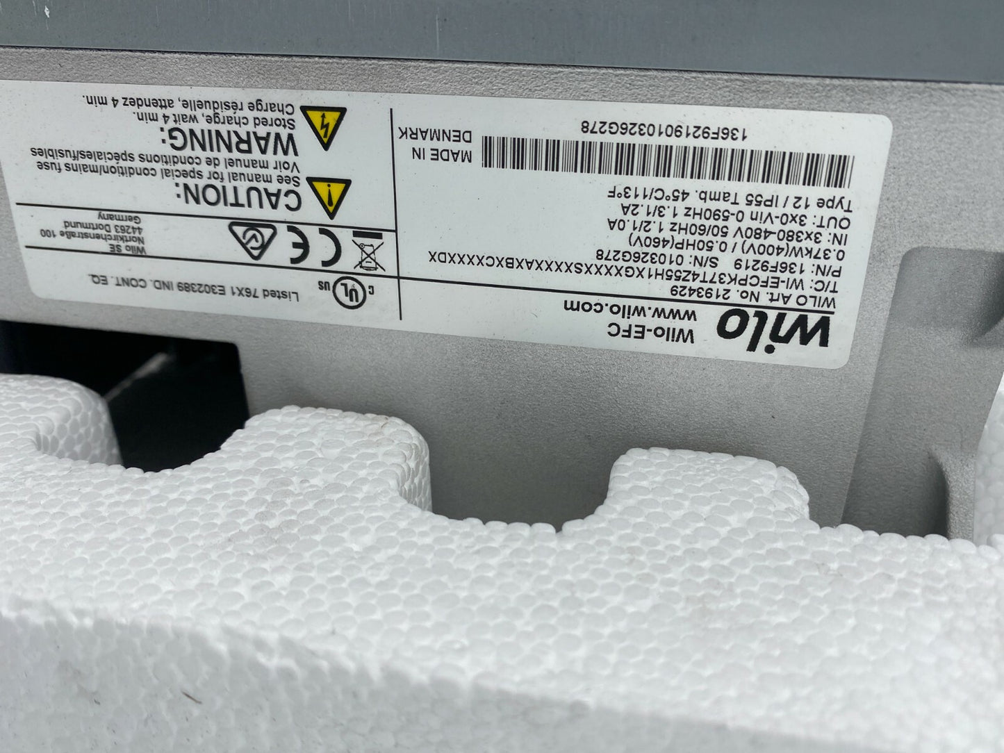 WILO EFC0.37 3x380 - 480V 50/60Hz IP55 2193429 136F9219 - KLR Automation