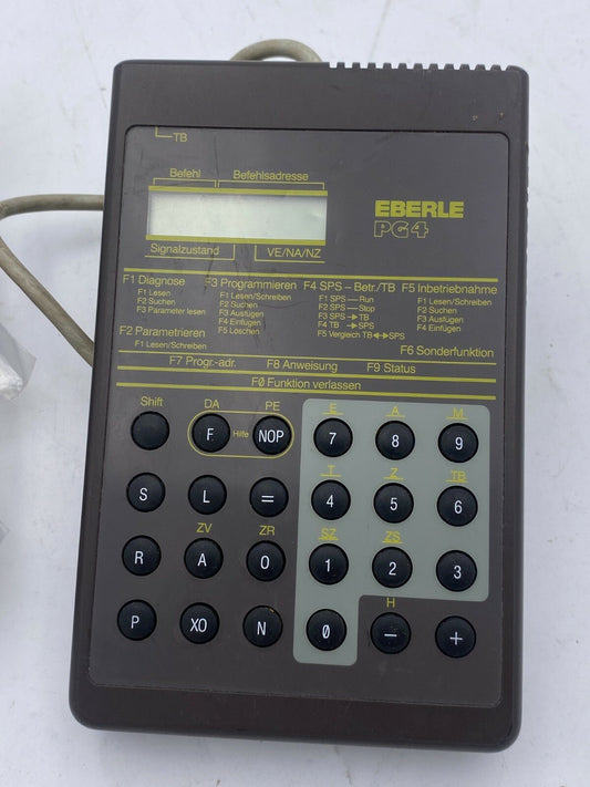Eberle PG4 teach pendant plc teaching display pg 4 operator interface - KLR Automation