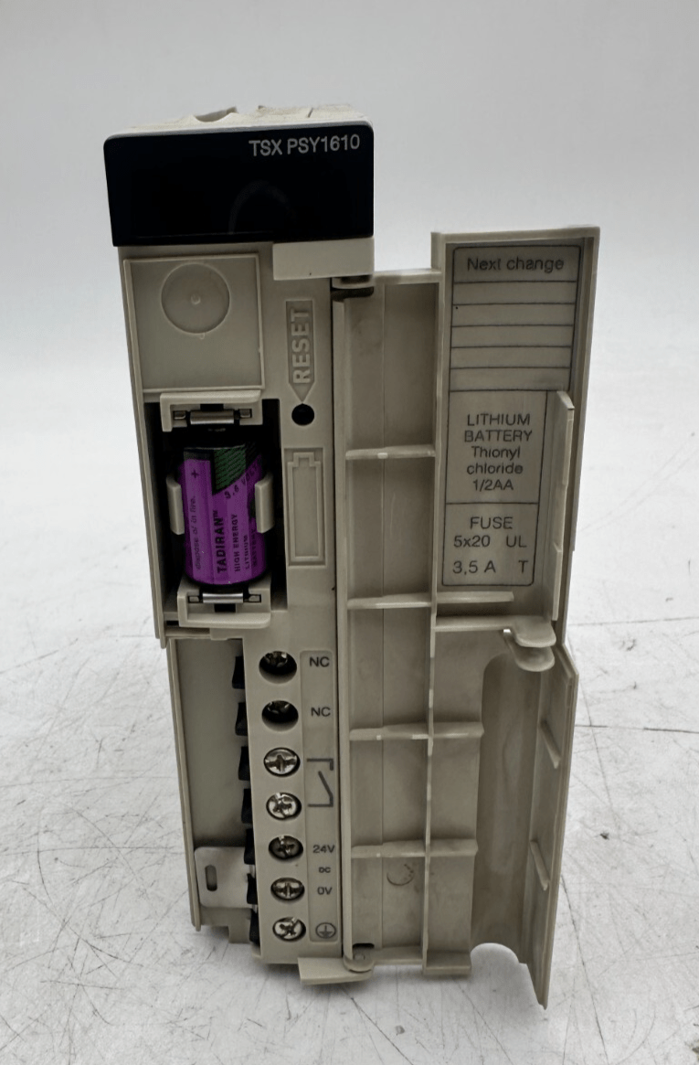 SCHNEIDER ELECTRIC TSXPSY1610 24VDC 16W POWER SUPPLY PV 03 RL 01 - KLR Automation