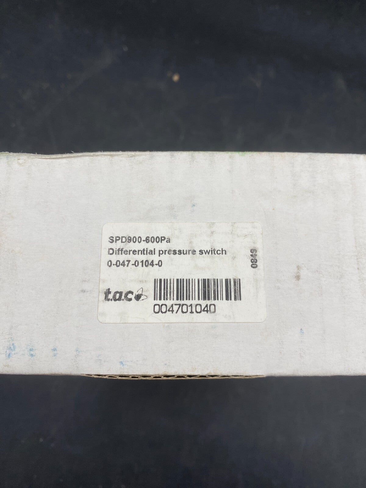 SCHNEIDER ELECTRIC TAC SPD900-600PA DIFFERENTIAL PRESSURE SWITCH 0-047-0104-0