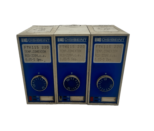 DISIBEINT FTK115 220 RELAIS TEMPORISATION x 3pc - KLR Automation