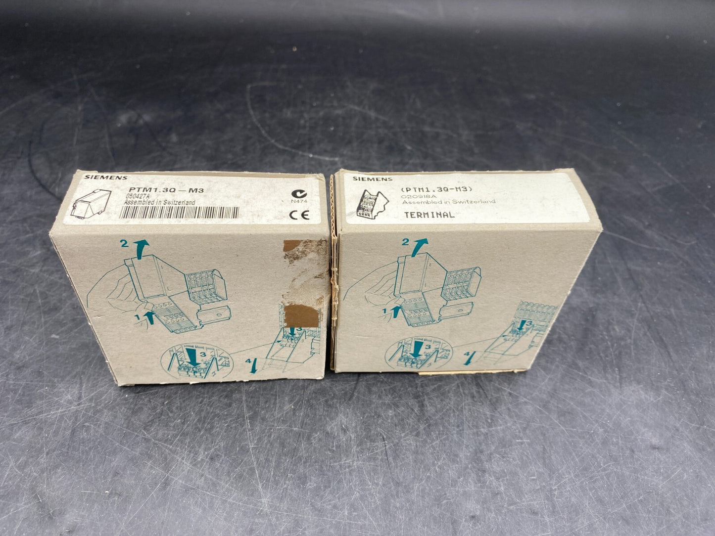 SET OF SIEMENS PTM1.3Q - M3 MODULE + TERMINAL - KLR Automation