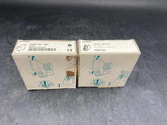 SET OF SIEMENS PTM1.3Q - M3 MODULE + TERMINAL - KLR Automation