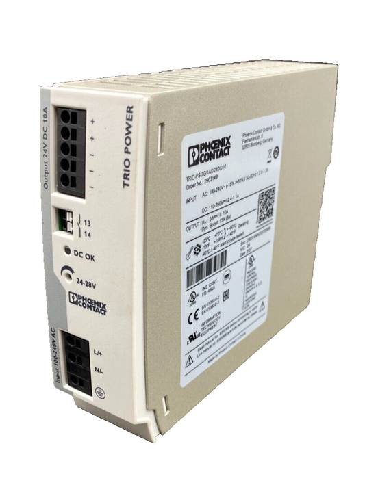 PHOENIX CONTACT 2903149 TRIO-PS-2G/1AC/24DC/10 TRIO POWER ALIMENTATION