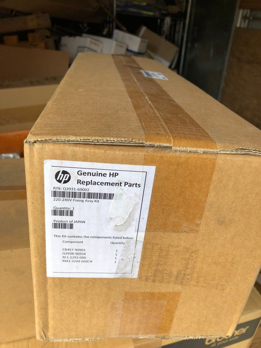 Genuine HP replacement Parts 220 - 240 V Fixing assy kit Q 3931 - 69002 - KLR Automation