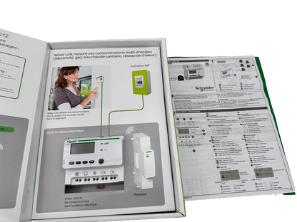SCHNEIDER ELECTRIC EER39100 WISER LINK EM5 COMPTEUR D'ENERGIE - KLR Automation