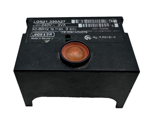 LANDIS & GYR LGB21.330A27 BOITE DE CONTROLE TSAmax 3s