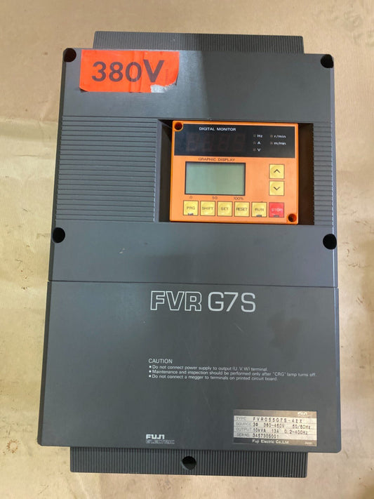 FUJI ELECTRIC FVR G7S FVR055G7S - 4EX 380V INVERTER - KLR Automation