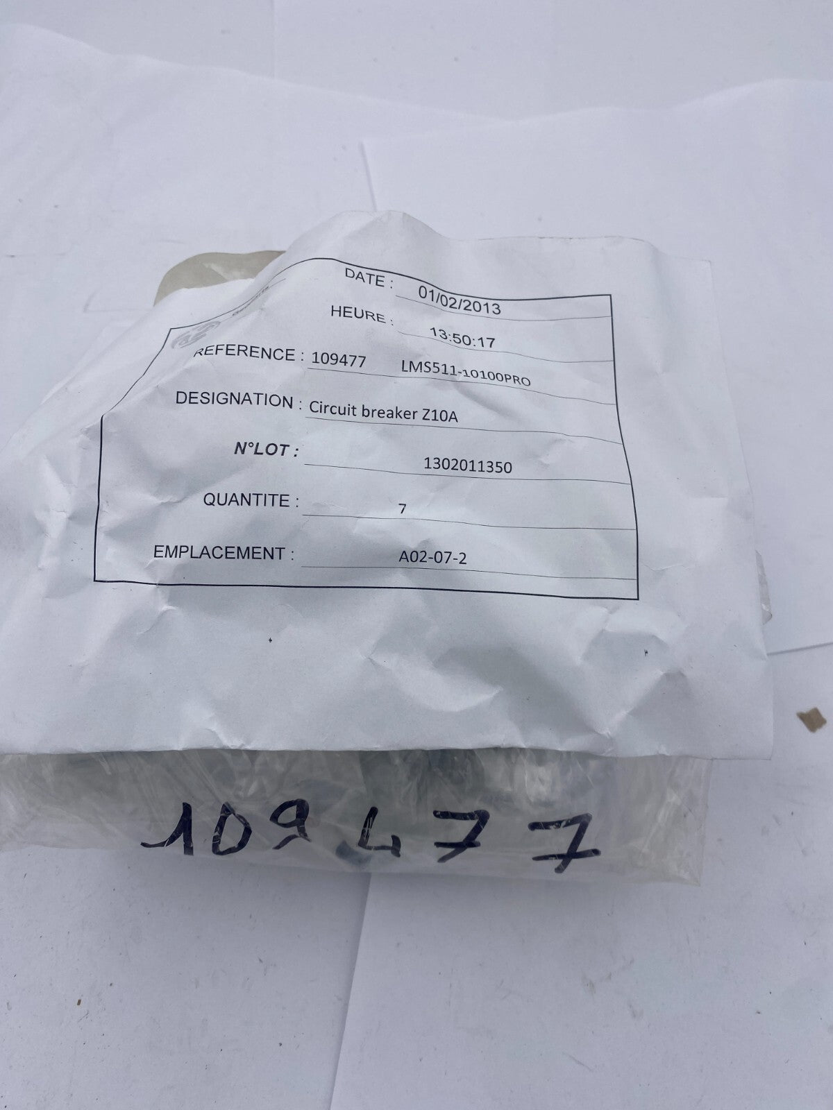 7pc x VITRONIC ABB 109477 CIRCUIT BREAKER Z10A - KLR Automation