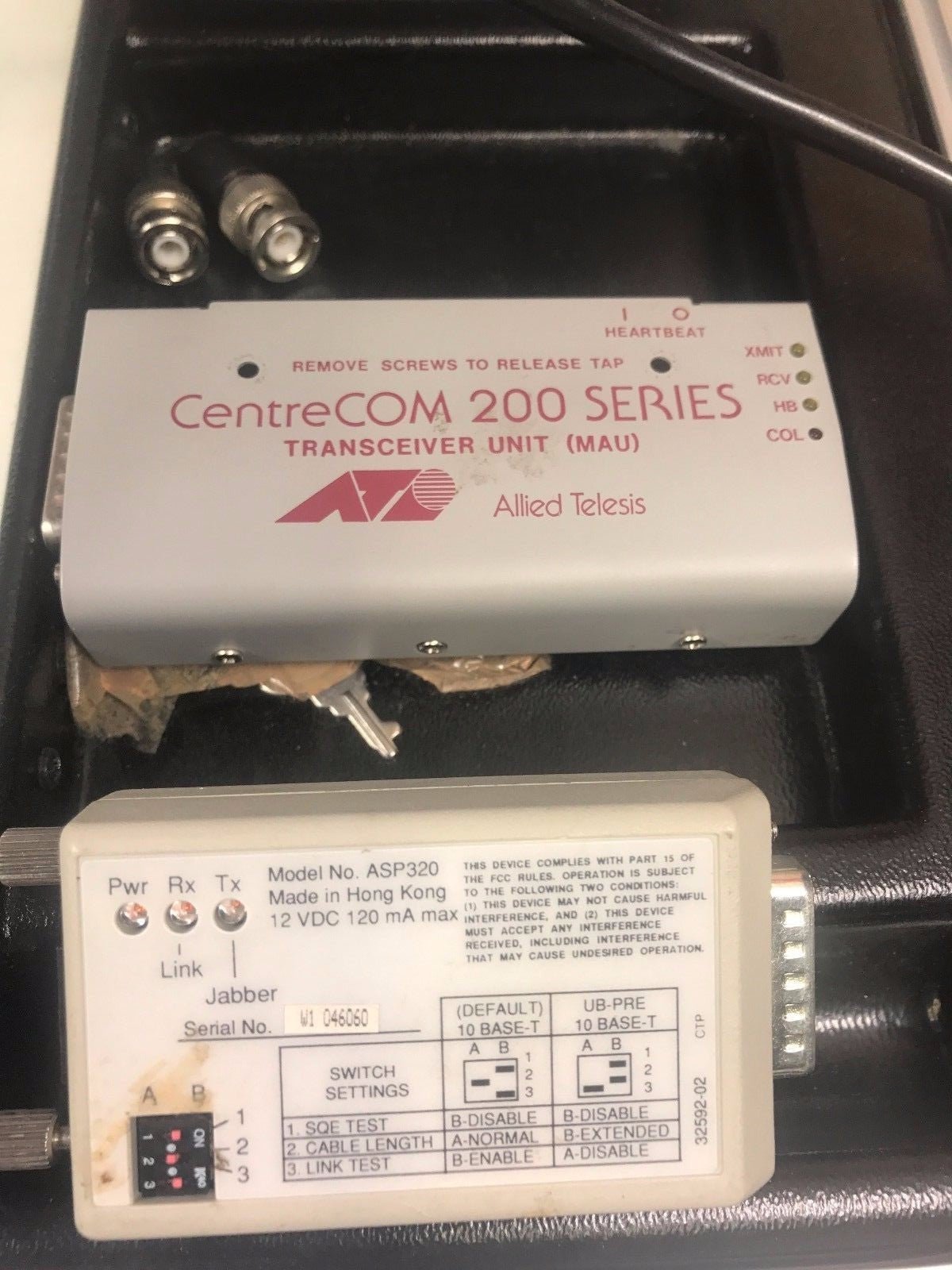 BICC Data Networks Isolan 1105 - 0 Ethernet DiagnosticTest CentreCom 200 ASP320 - KLR Automation