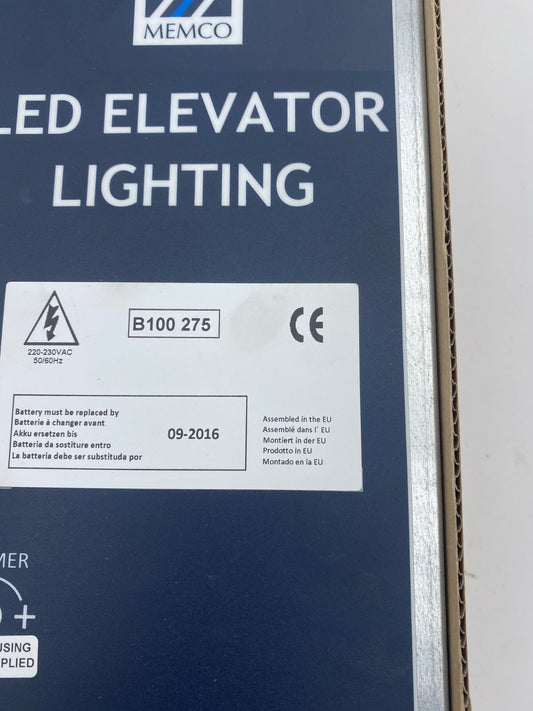 Memco launches   LED elevator lighting B100 275