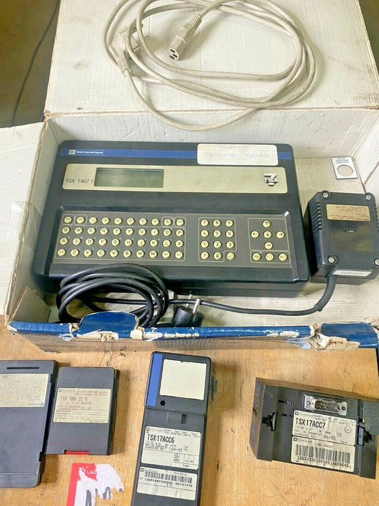 Télémécanique TSX T407 10  TSX17ACC7 TSX17acc6 RAM 32 8