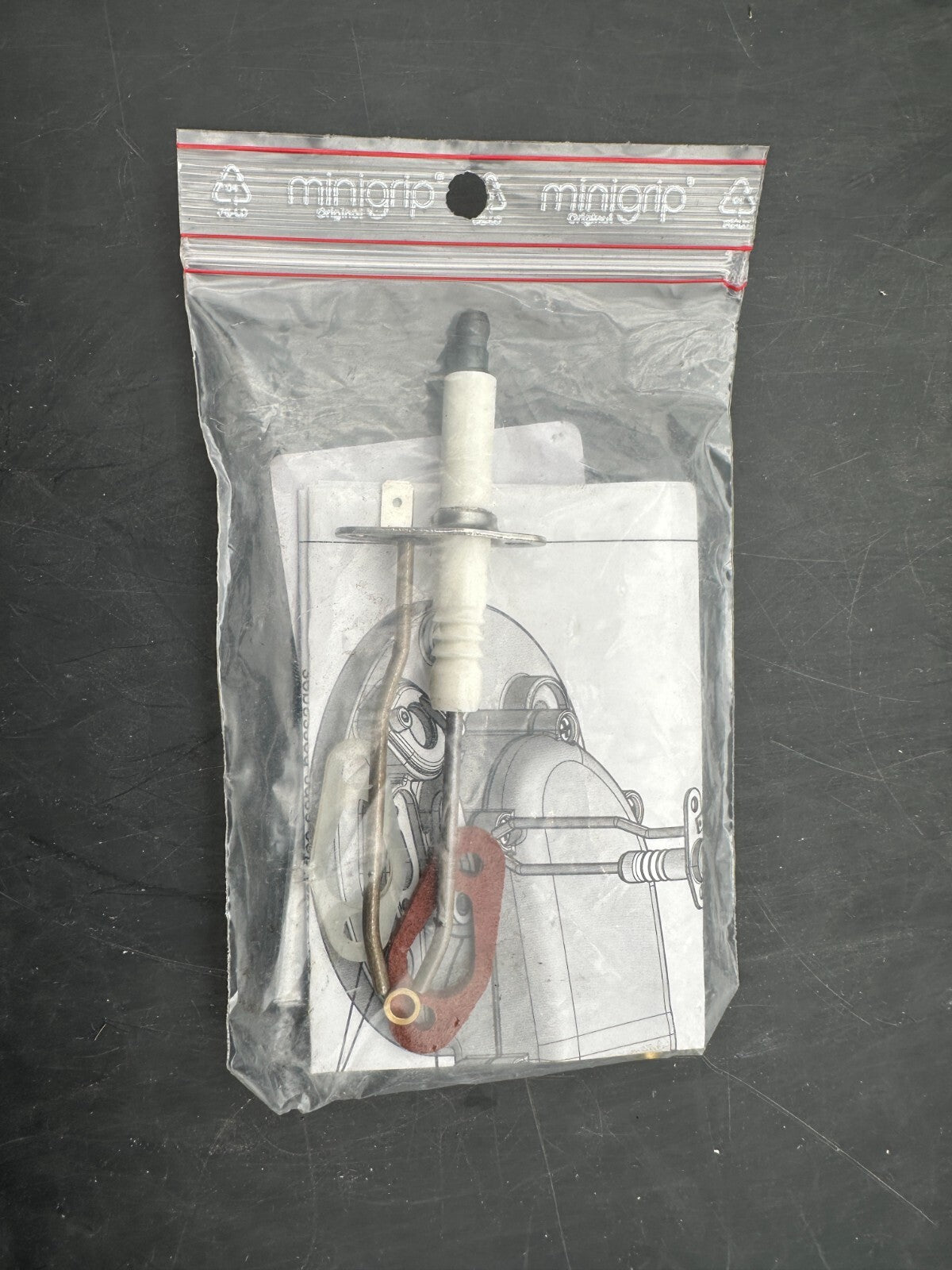 DE DIETRICH 0295165 ELECTRODES ALLUMAGE + SONDE IONISAT + JOINTS